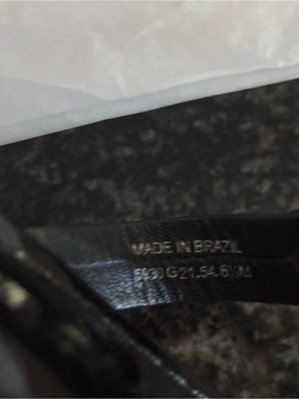 Worn once. Tory Burch Patent black leather sandals - Picture 8 of 9